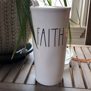 Rae Dunn Travel Mug “FAITH”